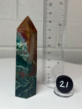 Load image into Gallery viewer, Candy Forest Jasper Obelisk Tower
