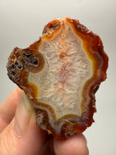 Load image into Gallery viewer, Polished Malawi Agate Half – High-Grade African Banded Agate Display Specimen
