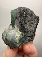 Load image into Gallery viewer, Emerald Variety Green Beryl on Matrix | Northern Bahia, Brazil | Collector Mineral Display Specimen
