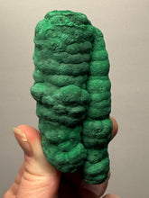 Load image into Gallery viewer, 3.6” High-Grade Malachite Stalactite “Cave” Formation | DR Congo | Mineral Collector Specimen
