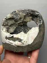 Load image into Gallery viewer, High-Grade Druzy Blue Chalcedony Stalactites Vug — Deccan Traps, Maharashtra, India
