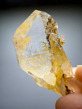 Load image into Gallery viewer, High Grade Golden Iron-Stained Himalayan Quartz Cluster | Rare Pakistan Mineral Specimen | Collector Display Crystal
