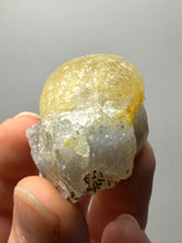 Load image into Gallery viewer, Rare Botryoidal Yellow Fluorite on Quartz Matrix  Collector Mineral Specimen – Maharashtra, India
