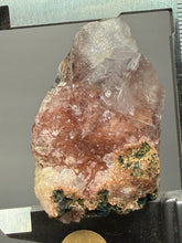 Load image into Gallery viewer, Pink Apophyllite on Red &amp; Green Heulandite – Deccan Traps, Maharashtra, India
