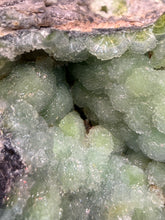 Load image into Gallery viewer, High-Grade Green Wavellite Collectors Specimen - Radiating Botryoidal Crystal Formation - Arkansas, USA
