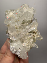 Load image into Gallery viewer, Chlorite-Included Quartz Cluster (Green Phantom Quartz) – Pakistan Mineral Specimen
