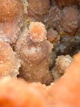 Load image into Gallery viewer, “Goblin Chalcedony” Pink &amp; Orange Druzy Botryoidal Stalactites — Tichka Massif, High Atlas, Morocco

