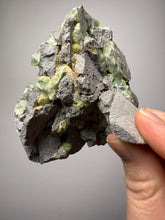 Load image into Gallery viewer, High-Grade Green Wavellite Collectors Specimen - Radiating Botryoidal Crystal Formation - Arkansas, USA
