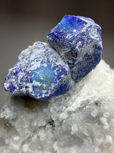 Load image into Gallery viewer, Afghan Lazurite W Afghanite Specimen | Deep Blue Lapis-Grade Crystal on Matrix | Collector Display Mineral
