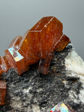 Load image into Gallery viewer, Natural Vanadinite on Matrix | Collector Mineral Specimen | Morocco
