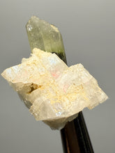 Load image into Gallery viewer, Green Cap Stak Nala Tourmaline with Cleavelandite – Haramosh Mountains, Pakistan | Thumbnail Specimen
