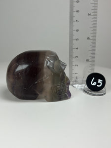 Fluorite • Rainbow Fluorite Skull