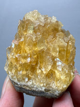 Load image into Gallery viewer, Golden Glow Calcite Cluster | Maharashtra, India
