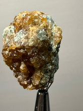 Load image into Gallery viewer, Hessonite Garnet Cluster on Matrix – Natural Collector Specimen from Pakistan | High-Grade Orange-Red Garnet Crystals

