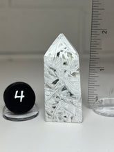 Load image into Gallery viewer, White Pseudomorph Agate after Anhydrite Obelisk Tower from Mexico
