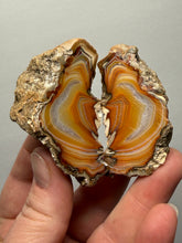 Load image into Gallery viewer, Premium Sumatra Agate Pair (Banded Chalcedony) Display Specimen | Indonesia
