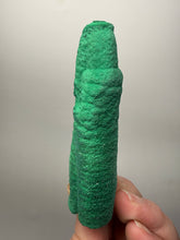 Load image into Gallery viewer, 3.5” Double Druzy Malachite Stalactite — Botryoidal “Cave” Formation | DR Congo  | Collector Mineral Specimen
