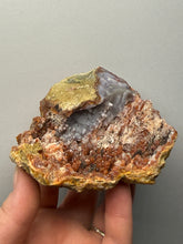 Load image into Gallery viewer, “Goblin Chalcedony” Pink &amp; Orange Druzy Botryoidal Stalactites — Tichka Massif, High Atlas, Morocco
