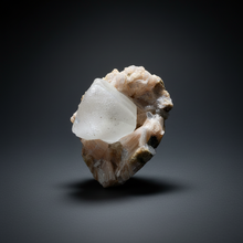 Load image into Gallery viewer, Golden Yellow Diamond Calcite with Pearl Heulandite | Premium Zeolite District Specimen (India)
