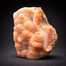 Load image into Gallery viewer, “Goblin Chalcedony” Pink and Red Druzy Botryoidal Stalactites — Tichka Massif, High Atlas, Morocco
