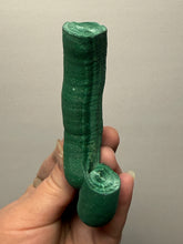 Load image into Gallery viewer, 4.5” High-Grade Malachite Stalactite “Cave” Formation | DR Congo | Mineral Collector Specimen
