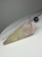 Load image into Gallery viewer, Dendrite Manganese and Iron Included Rainbow Fluorite Wand
