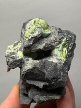 Load image into Gallery viewer, High-Grade Green Wavellite Collectors Specimen - Radiating Botryoidal Crystal Formation - Arkansas, USA
