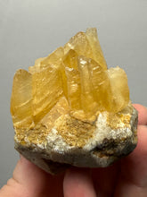 Load image into Gallery viewer, Golden Glow Calcite Cluster | Maharashtra, India
