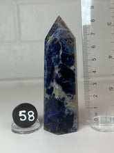 Load image into Gallery viewer, Sodalite Obelisk Tower from Brazil • High Grade
