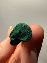 Load image into Gallery viewer, 8” Druzy Malachite Stalactite — Botryoidal “Cave” Formation | DR Congo  | Collector Mineral Specimen
