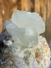 Load image into Gallery viewer, Yellow Diamond Calcite + Pearl Heulandite • Maharashtra, India
