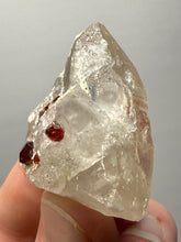Load image into Gallery viewer, High-Grade Naturally Faceted Red Spessartine Garnet on Matrix — Skardu, Pakistan
