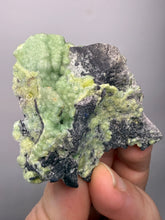 Load image into Gallery viewer, High-Grade Green Wavellite Collectors Specimen - Radiating Botryoidal Crystal Formation - Arkansas, USA
