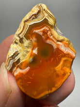 Load image into Gallery viewer, Lot of 9 Small Malawi Agate Halves – Polished Rare Colorful Collector Specimens
