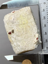 Load image into Gallery viewer, High-Grade Naturally Faceted Red Spessartine Garnet on Matrix — Skardu, Pakistan
