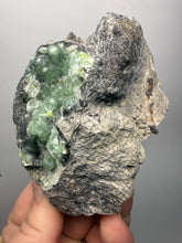 Load image into Gallery viewer, High-Grade Green Wavellite Collectors Specimen - Radiating Botryoidal Crystal Formation - Arkansas, USA
