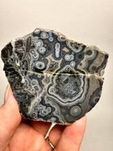 Load image into Gallery viewer, Mystical Turkish Stick &amp; Eye Agate with Intriguing Inclusions – Great Banding and Eyes

