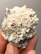 Load image into Gallery viewer, High-Grade Naturally Faceted Red Spessartine Garnet on Matrix — Skardu, Pakistan
