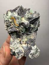 Load image into Gallery viewer, High-Grade Green Wavellite Collectors Specimen - Radiating Botryoidal Crystal Formation - Arkansas, USA
