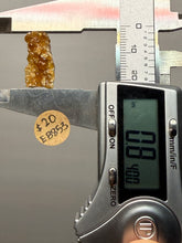Load image into Gallery viewer, Hessonite Garnet Cluster on Matrix – Thumbnail Collector Specimen from Pakistan | High-Grade Orange-Red Garnet Crystals
