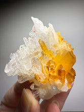 Load image into Gallery viewer, High Grade Golden Iron-Stained Himalayan Quartz Cluster | Rare Pakistan Mineral Specimen | Collector Display Crystal

