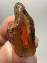 Load image into Gallery viewer, Polished Malawi Agate Half – High-Grade African Banded Agate Display Specimen

