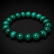 Load image into Gallery viewer, BRACELET | Malachite |  10MM Beads
