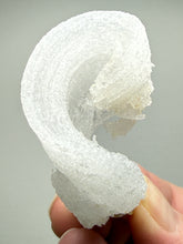 Load image into Gallery viewer, RARE COMBO Moroccan Ram’s Horn Selenite (Gypsum) with Purple Fluorite Display Specimen
