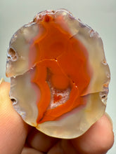 Load image into Gallery viewer, Polished Malawi Agate Half – High-Grade African Banded Agate Display Specimen
