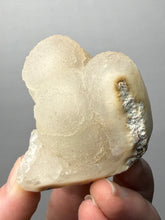 Load image into Gallery viewer, High-Grade “Dream Cloud” Druzy Chalcedony Stalactite — Maharashtra, India (Collector Display Specimen)
