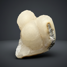 Load image into Gallery viewer, High-Grade “Dream Cloud” Druzy Chalcedony Stalactite — Maharashtra, India (Collector Display Specimen)
