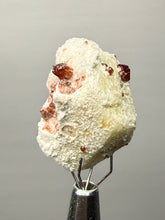 Load image into Gallery viewer, High-Grade Naturally Faceted Red Spessartine Garnet on Matrix — Skardu, Pakistan
