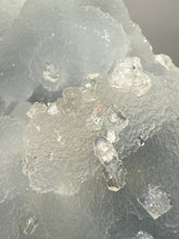 Load image into Gallery viewer, Druzy Chalcedony Stalactites with Druzy Clear Apophyllite | Maharashtra, India
