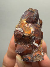 Load image into Gallery viewer, Premium Hematite-Phantom Deep Magenta Ametrine Cluster | Deccan Traps, India | Collector Mineral Specimen
